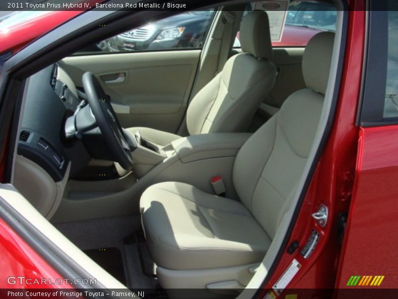 Front Seat of 2011 Prius Hybrid IV