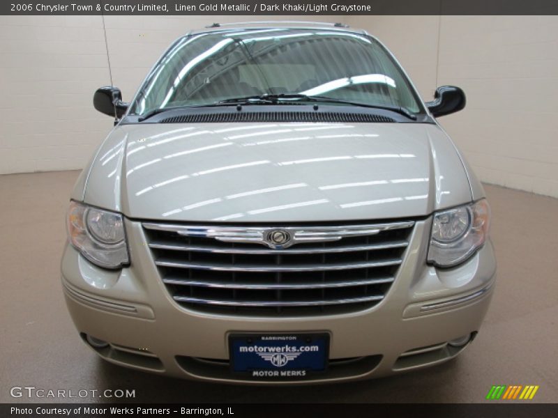 Linen Gold Metallic / Dark Khaki/Light Graystone 2006 Chrysler Town & Country Limited