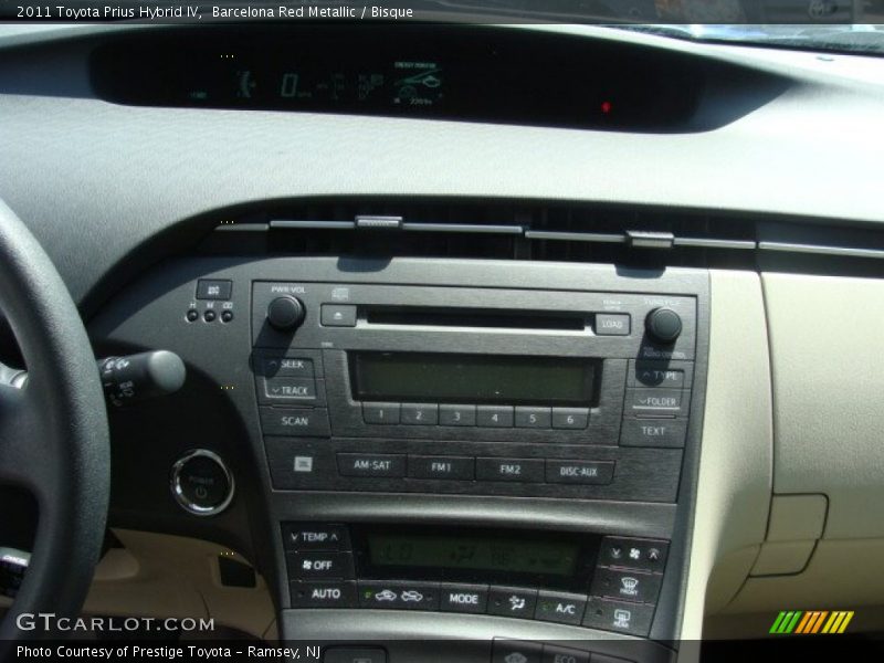 Controls of 2011 Prius Hybrid IV