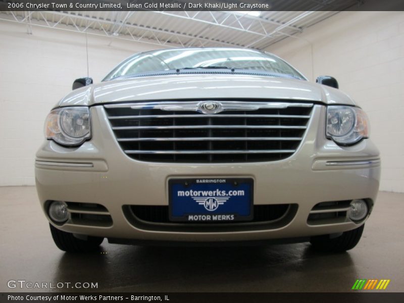 Linen Gold Metallic / Dark Khaki/Light Graystone 2006 Chrysler Town & Country Limited