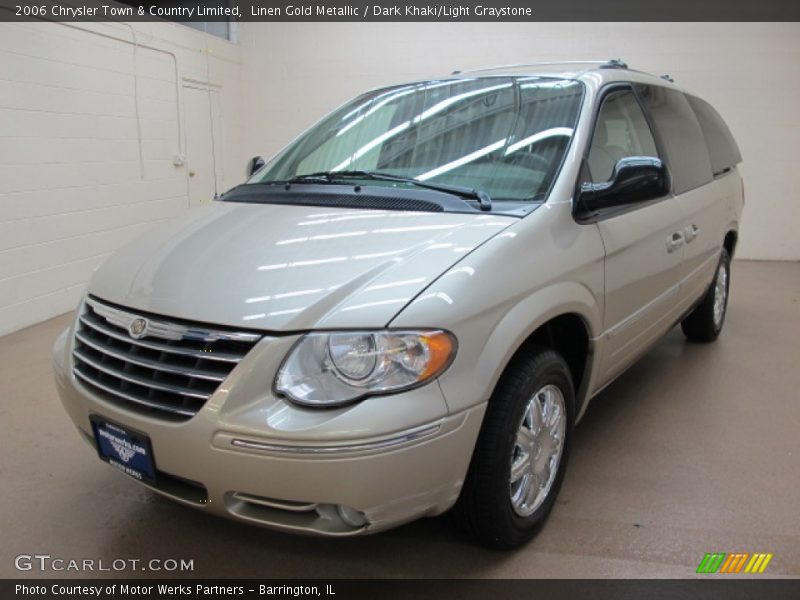 Linen Gold Metallic / Dark Khaki/Light Graystone 2006 Chrysler Town & Country Limited