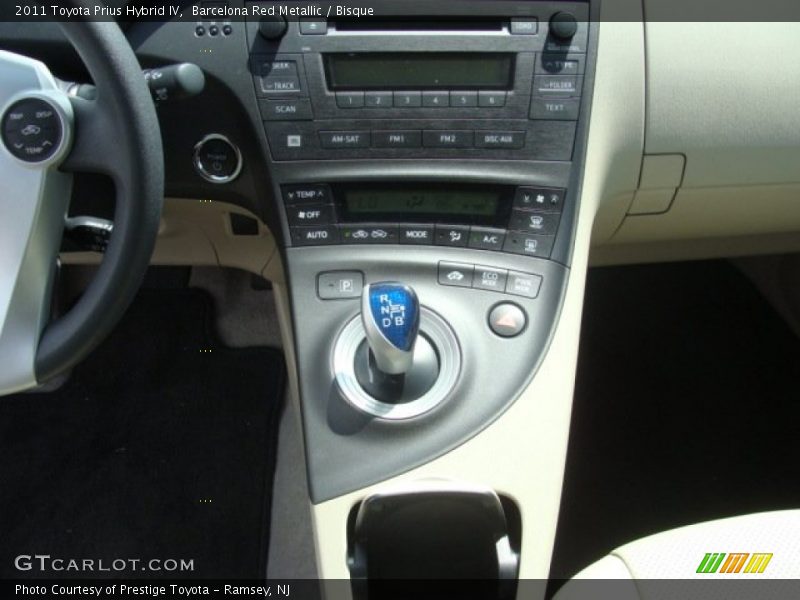 Controls of 2011 Prius Hybrid IV