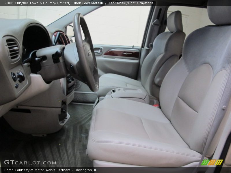 Front Seat of 2006 Town & Country Limited
