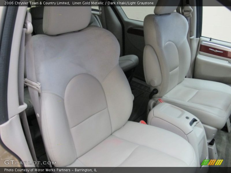 Linen Gold Metallic / Dark Khaki/Light Graystone 2006 Chrysler Town & Country Limited