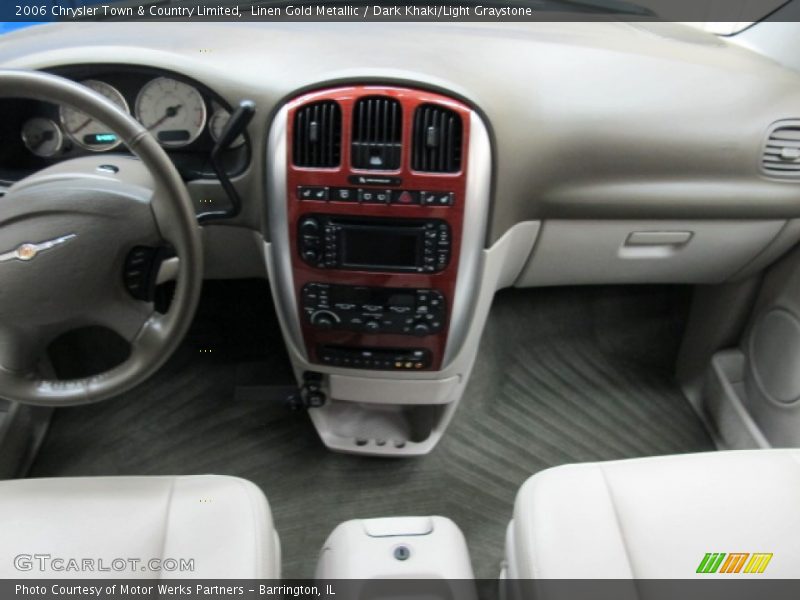 Linen Gold Metallic / Dark Khaki/Light Graystone 2006 Chrysler Town & Country Limited