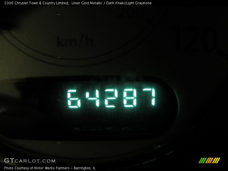 Linen Gold Metallic / Dark Khaki/Light Graystone 2006 Chrysler Town & Country Limited