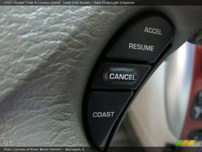 Linen Gold Metallic / Dark Khaki/Light Graystone 2006 Chrysler Town & Country Limited