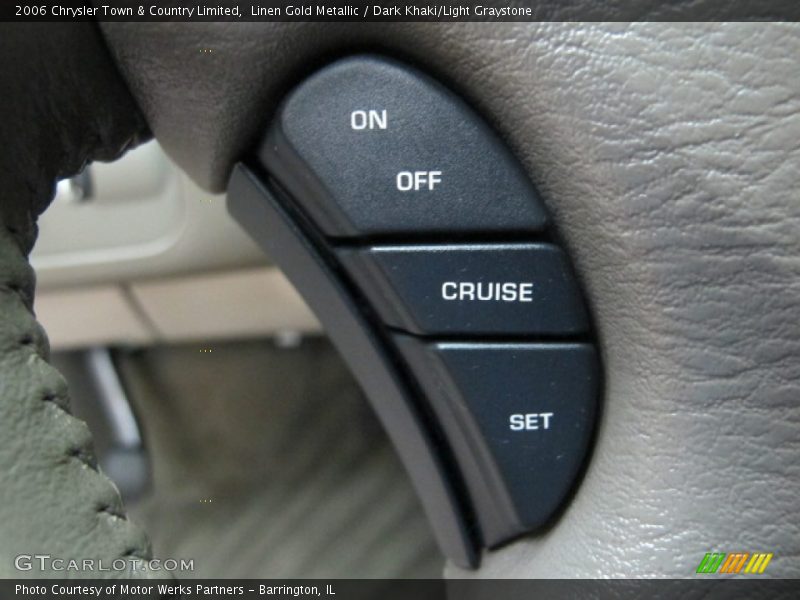 Linen Gold Metallic / Dark Khaki/Light Graystone 2006 Chrysler Town & Country Limited