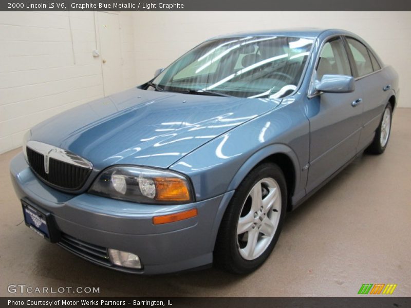 Graphite Blue Metallic / Light Graphite 2000 Lincoln LS V6