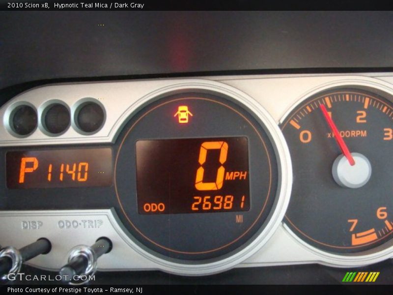 Hypnotic Teal Mica / Dark Gray 2010 Scion xB