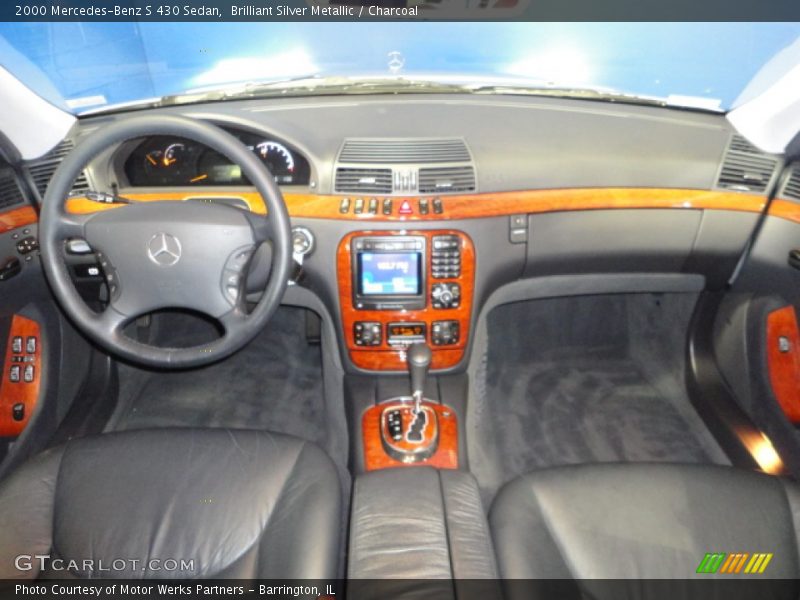 Dashboard of 2000 S 430 Sedan