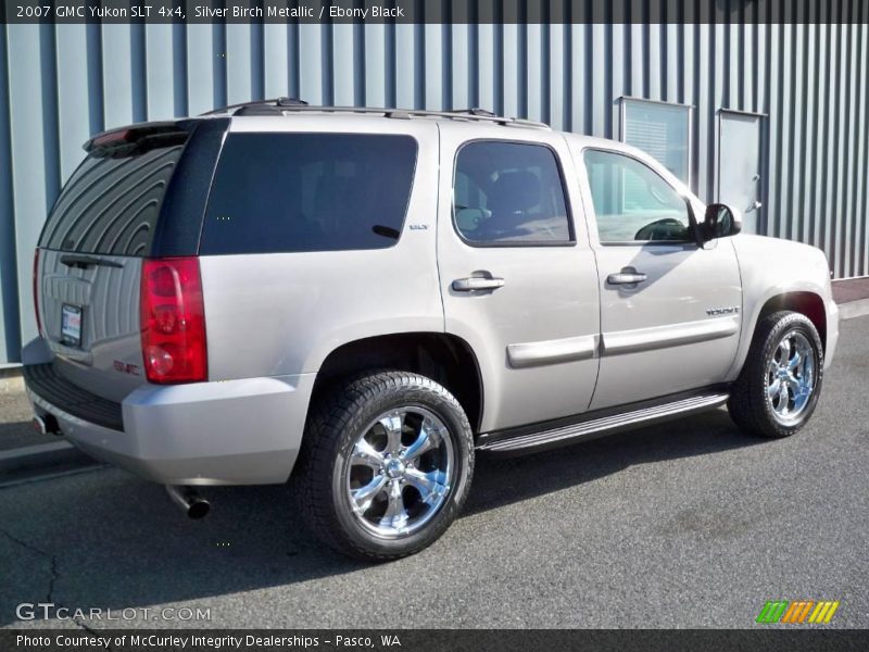 Silver Birch Metallic / Ebony Black 2007 GMC Yukon SLT 4x4