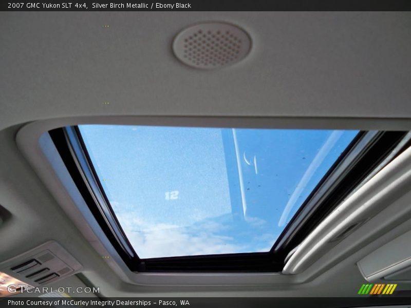 Silver Birch Metallic / Ebony Black 2007 GMC Yukon SLT 4x4