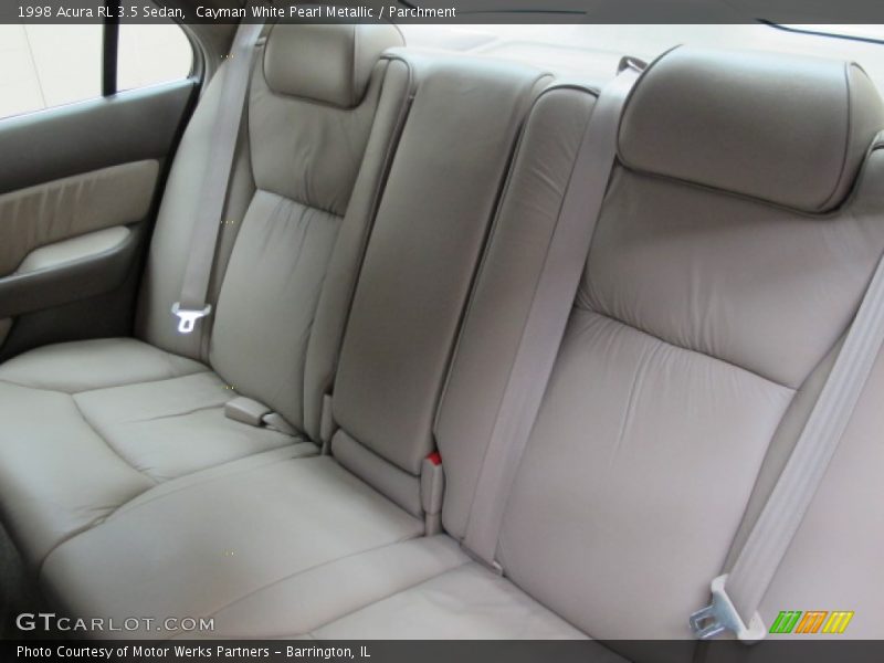 Cayman White Pearl Metallic / Parchment 1998 Acura RL 3.5 Sedan