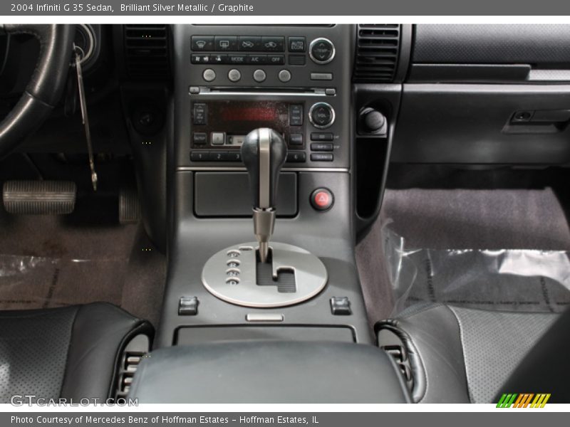 Brilliant Silver Metallic / Graphite 2004 Infiniti G 35 Sedan