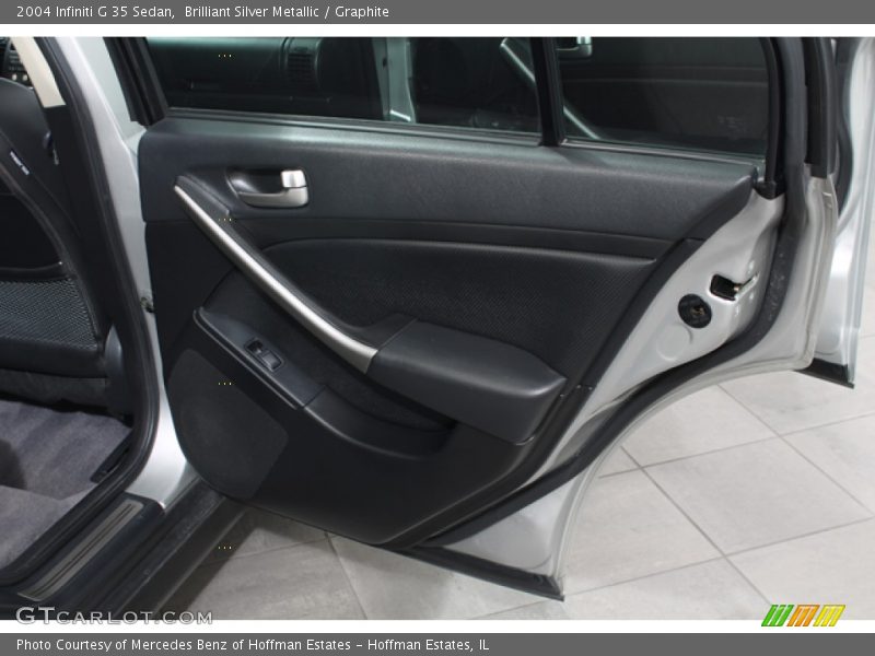 Brilliant Silver Metallic / Graphite 2004 Infiniti G 35 Sedan