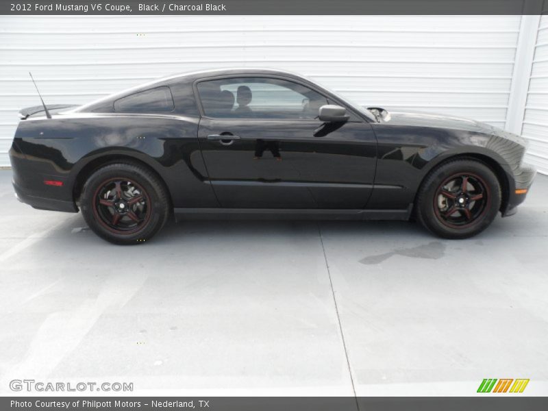 Black / Charcoal Black 2012 Ford Mustang V6 Coupe