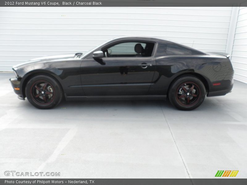Black / Charcoal Black 2012 Ford Mustang V6 Coupe