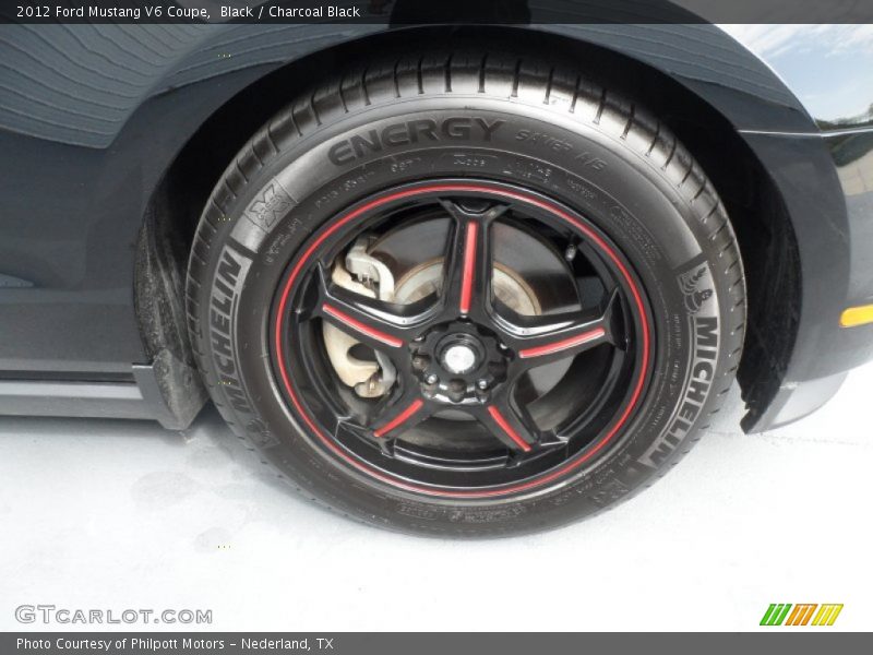 Black / Charcoal Black 2012 Ford Mustang V6 Coupe