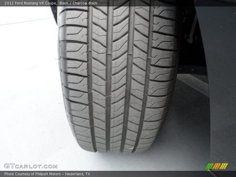 Black / Charcoal Black 2012 Ford Mustang V6 Coupe