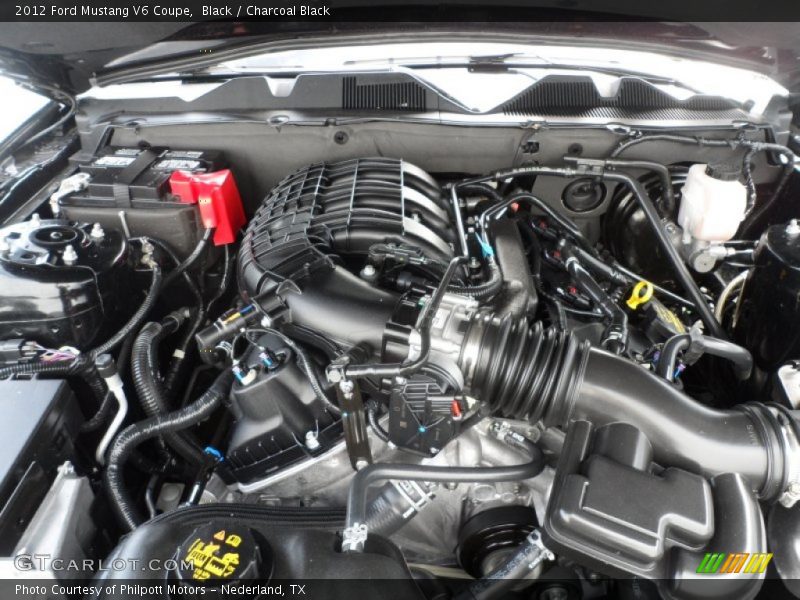  2012 Mustang V6 Coupe Engine - 3.7 Liter DOHC 24-Valve Ti-VCT V6