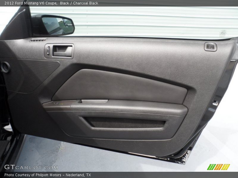 Black / Charcoal Black 2012 Ford Mustang V6 Coupe