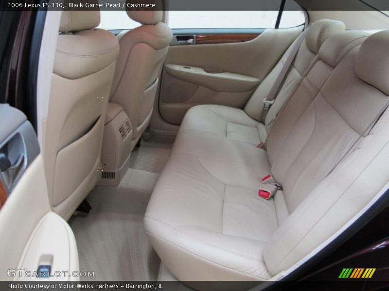 Rear Seat of 2006 ES 330