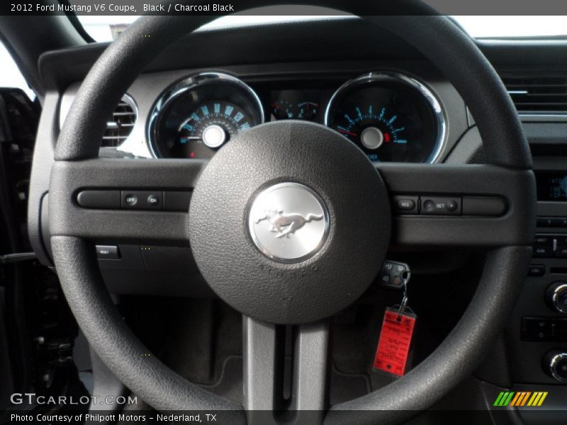  2012 Mustang V6 Coupe Steering Wheel