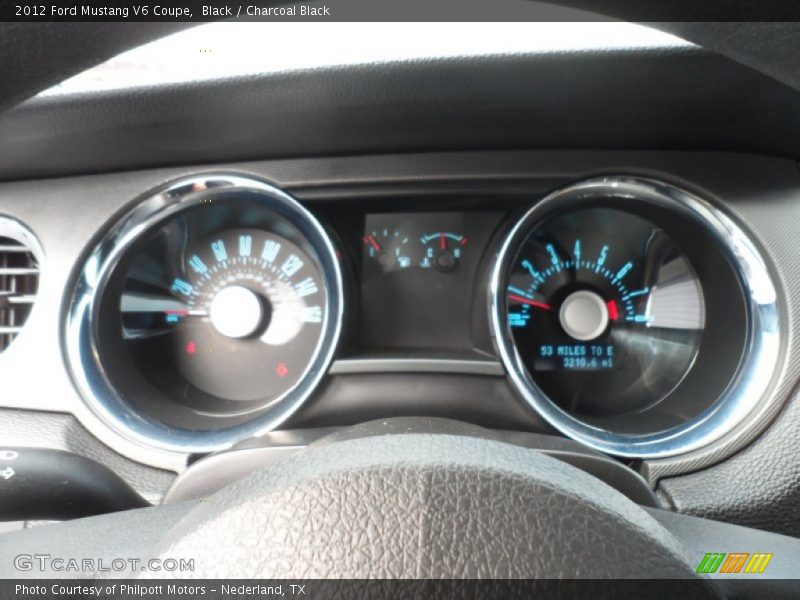  2012 Mustang V6 Coupe V6 Coupe Gauges