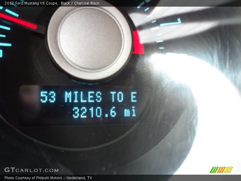 Black / Charcoal Black 2012 Ford Mustang V6 Coupe