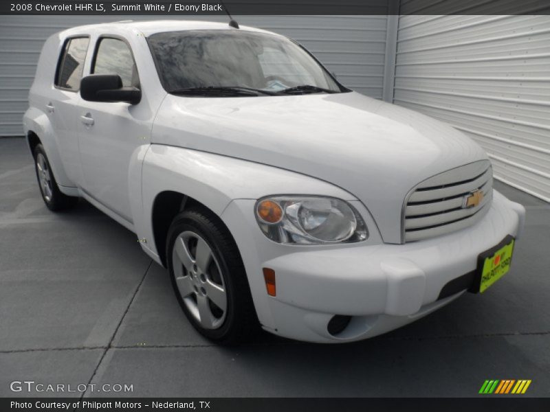 Summit White / Ebony Black 2008 Chevrolet HHR LS