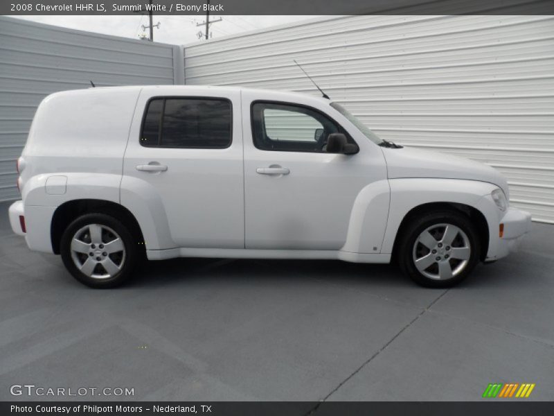 Summit White / Ebony Black 2008 Chevrolet HHR LS