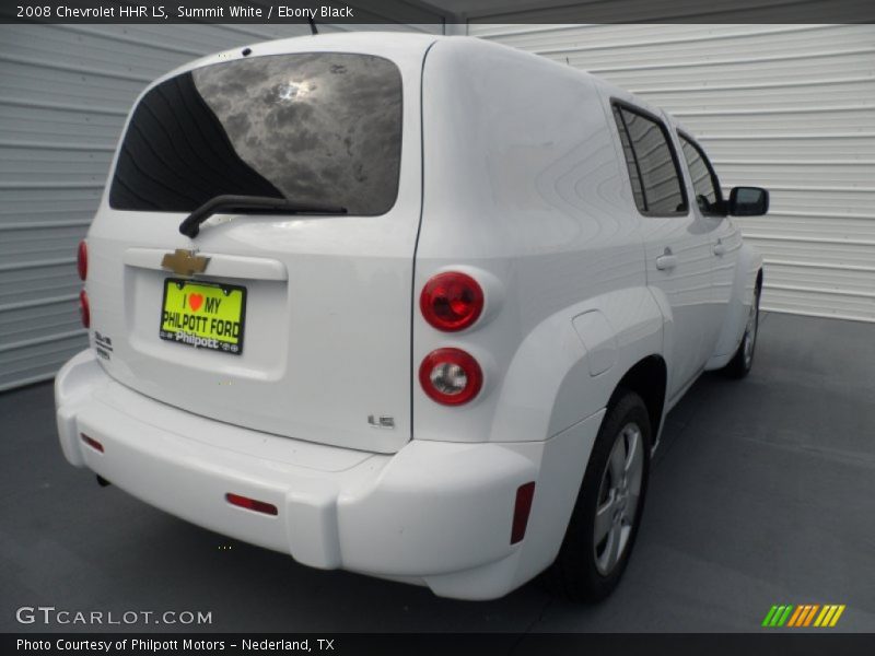 Summit White / Ebony Black 2008 Chevrolet HHR LS