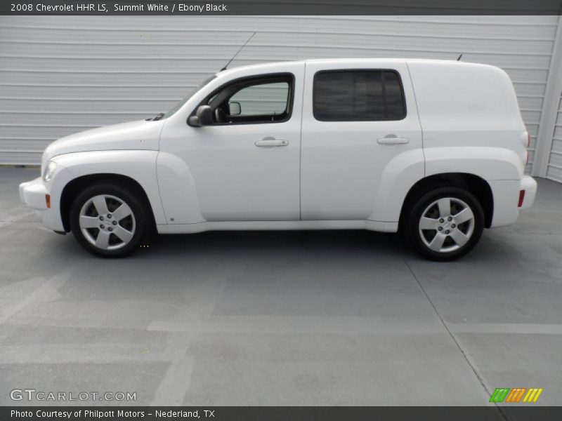 Summit White / Ebony Black 2008 Chevrolet HHR LS