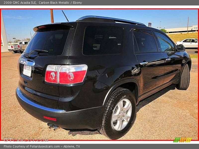 Carbon Black Metallic / Ebony 2009 GMC Acadia SLE