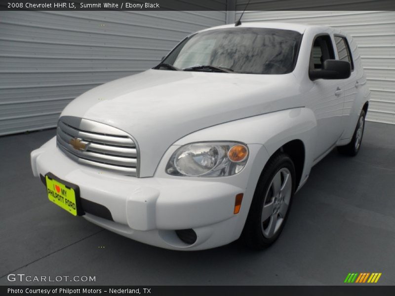 Summit White / Ebony Black 2008 Chevrolet HHR LS