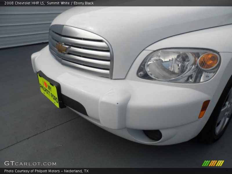 Summit White / Ebony Black 2008 Chevrolet HHR LS