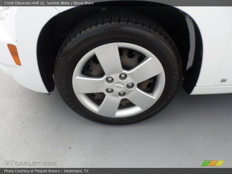 Summit White / Ebony Black 2008 Chevrolet HHR LS