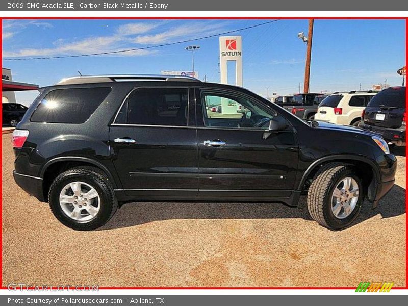 Carbon Black Metallic / Ebony 2009 GMC Acadia SLE