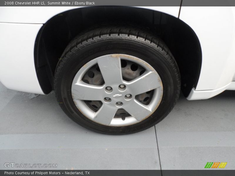 Summit White / Ebony Black 2008 Chevrolet HHR LS