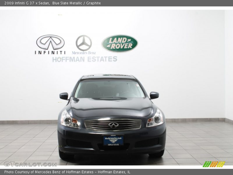 Blue Slate Metallic / Graphite 2009 Infiniti G 37 x Sedan