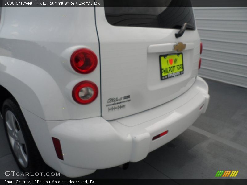 Summit White / Ebony Black 2008 Chevrolet HHR LS
