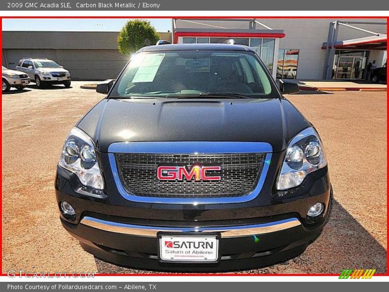 Carbon Black Metallic / Ebony 2009 GMC Acadia SLE
