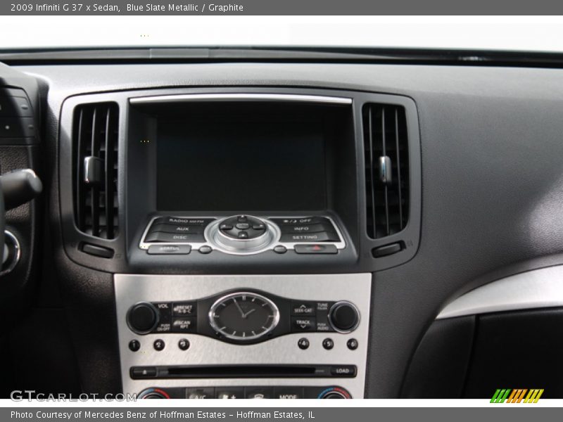 Blue Slate Metallic / Graphite 2009 Infiniti G 37 x Sedan