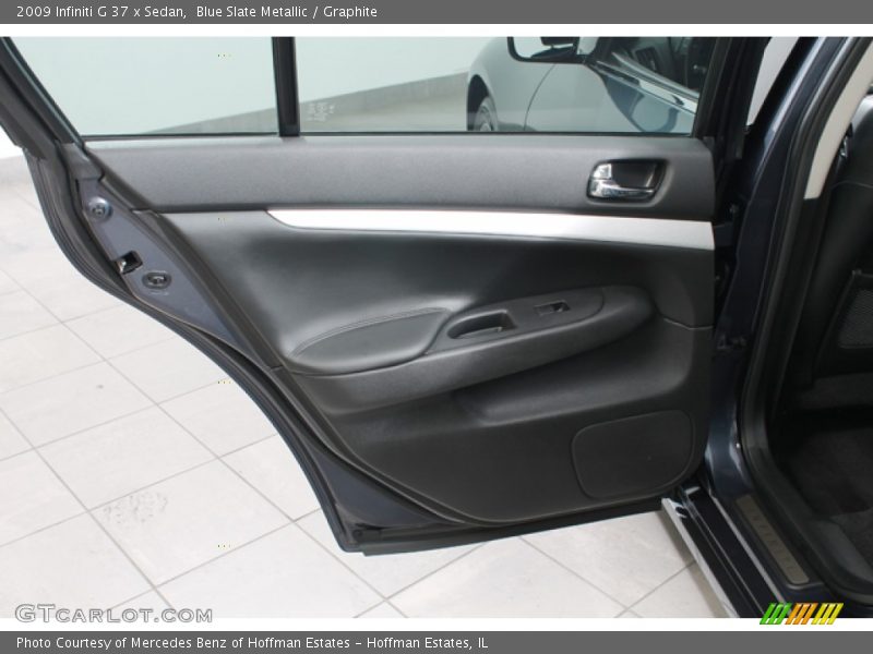 Blue Slate Metallic / Graphite 2009 Infiniti G 37 x Sedan
