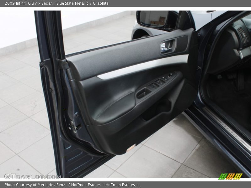 Blue Slate Metallic / Graphite 2009 Infiniti G 37 x Sedan