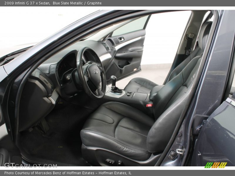 Blue Slate Metallic / Graphite 2009 Infiniti G 37 x Sedan