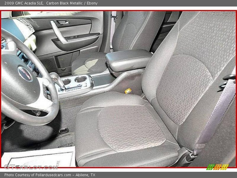 Carbon Black Metallic / Ebony 2009 GMC Acadia SLE