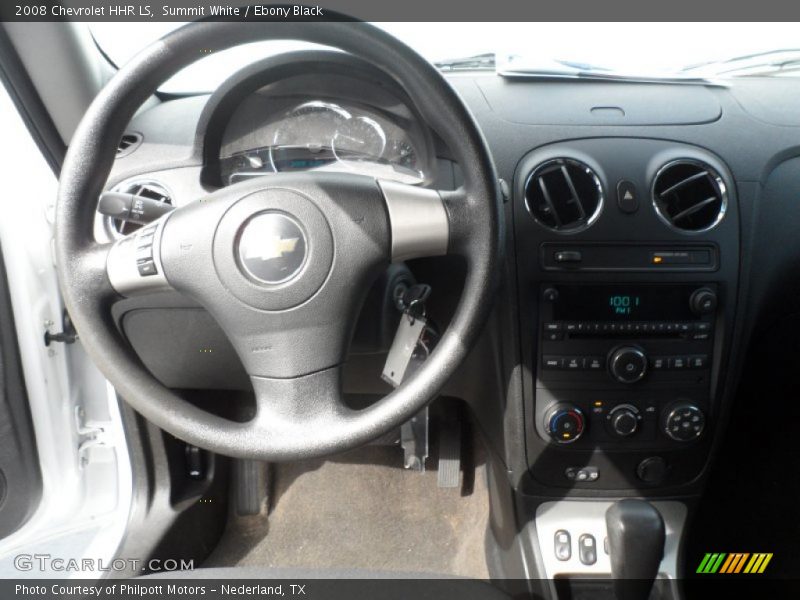 Summit White / Ebony Black 2008 Chevrolet HHR LS