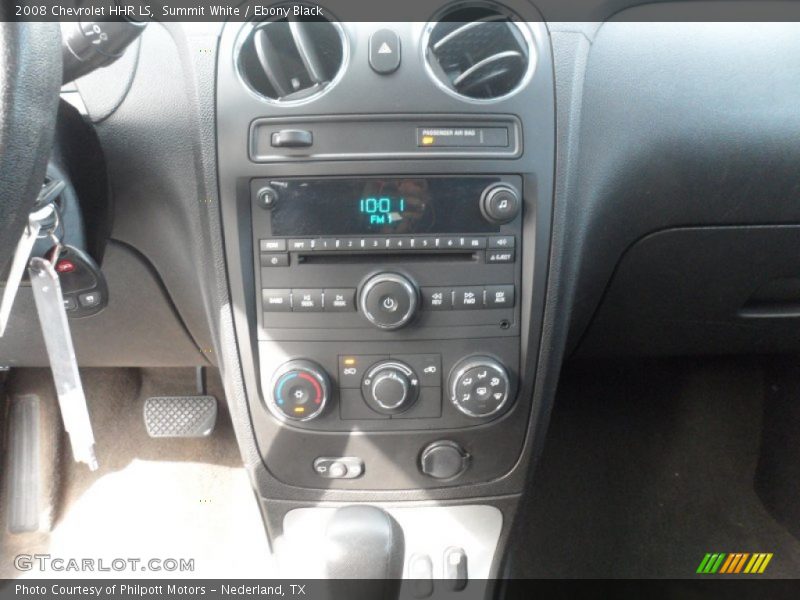 Summit White / Ebony Black 2008 Chevrolet HHR LS